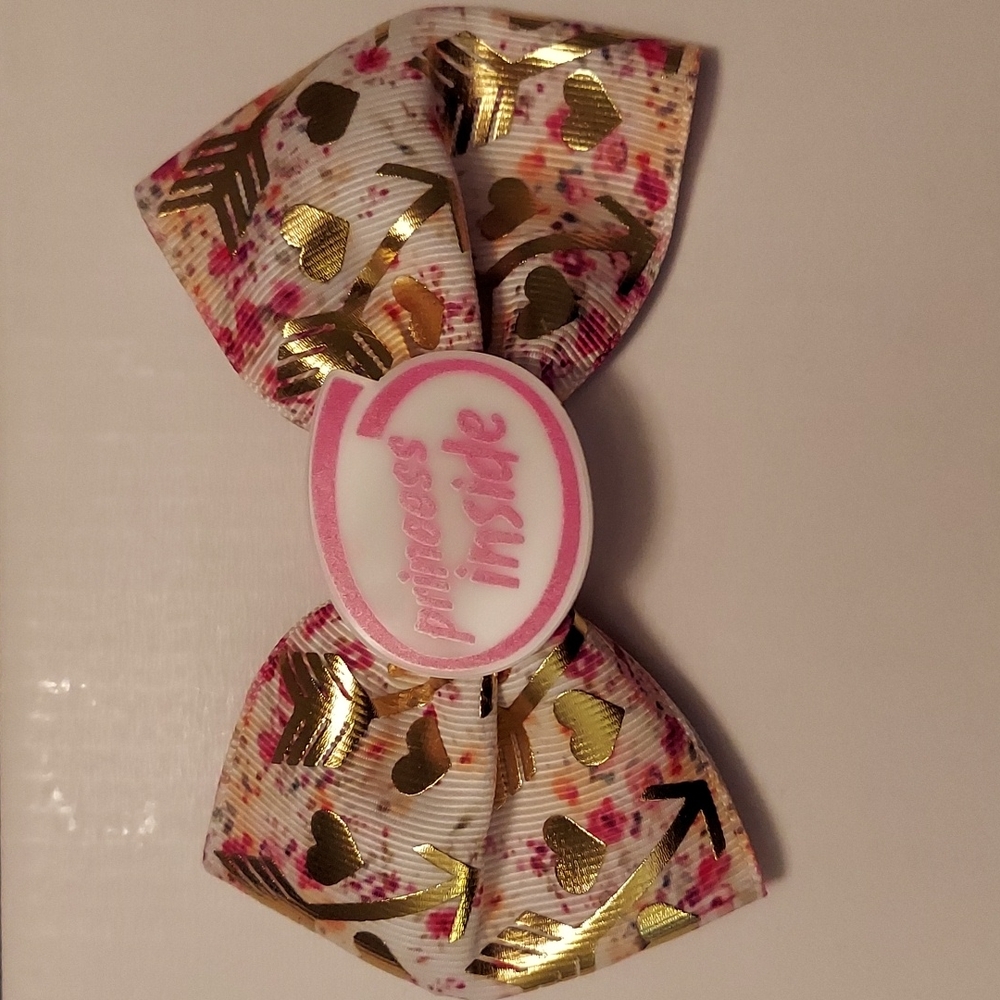 Princess Inside hair bow